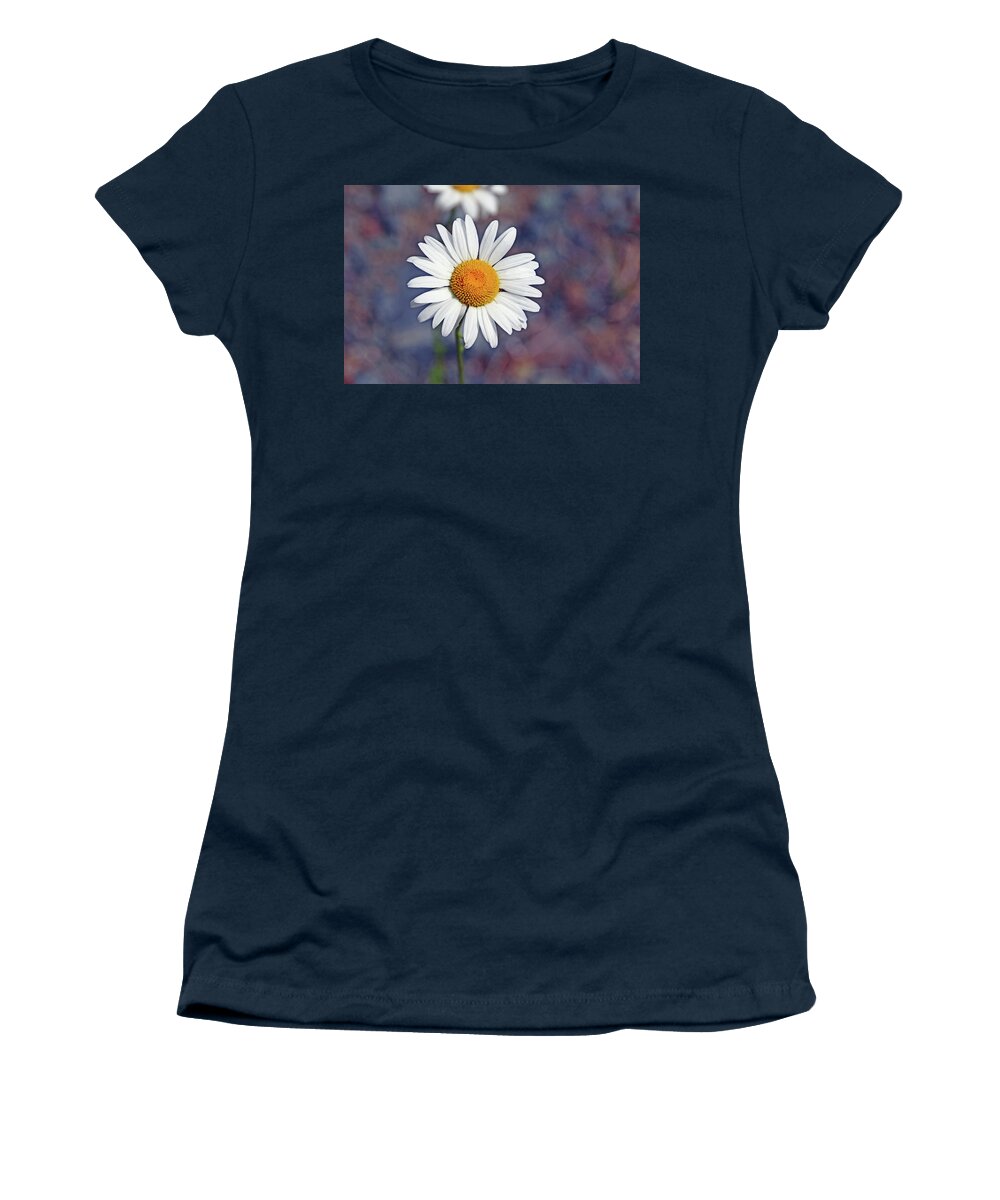 Daisy Women's T-Shirt featuring the photograph Oxeye Daisy by Debbie Oppermann