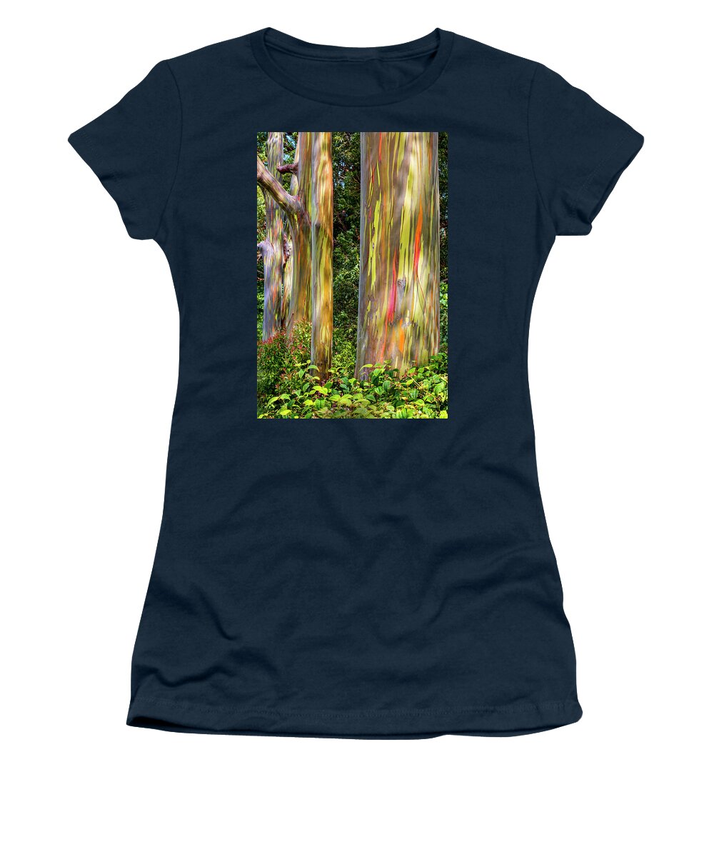 Painted Trees Women's T-Shirt featuring the photograph Painted by Kelley King