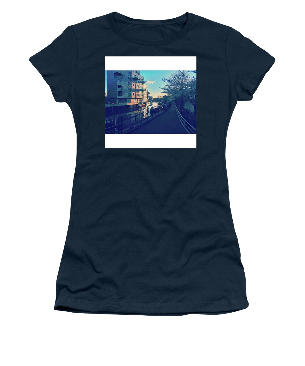Shadows Women's T-Shirt featuring the photograph •pano•
•
•
•
#blossoms by Tai Lacroix