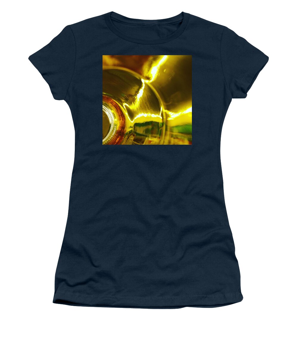 Gold Women's T-Shirt featuring the digital art Patch #502 by Scott S Baker