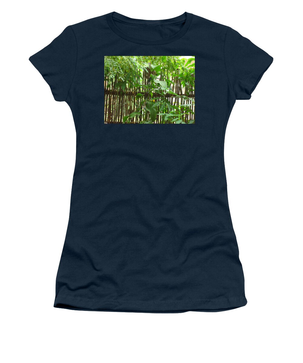 Digital Art Women's T-Shirt featuring the photograph Patio by Carlos Paredes Grogan