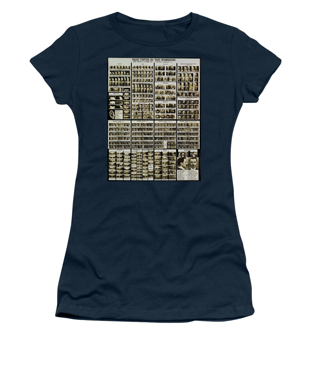 Tableau Women's T-Shirt featuring the photograph Physionomiques              by S Paul Sahm