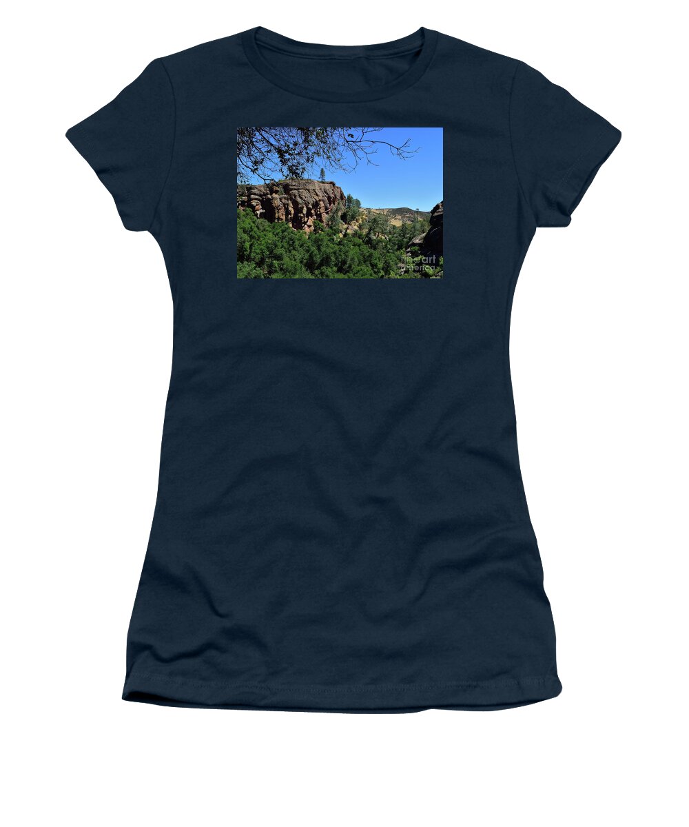 Pinnacles National Park Women's T-Shirt featuring the photograph Pinnacles National Park by Jeff Hubbard