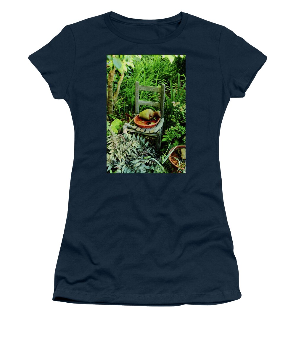 Plants Women's T-Shirt featuring the photograph Plants and Simple Things by Allen Nice-Webb