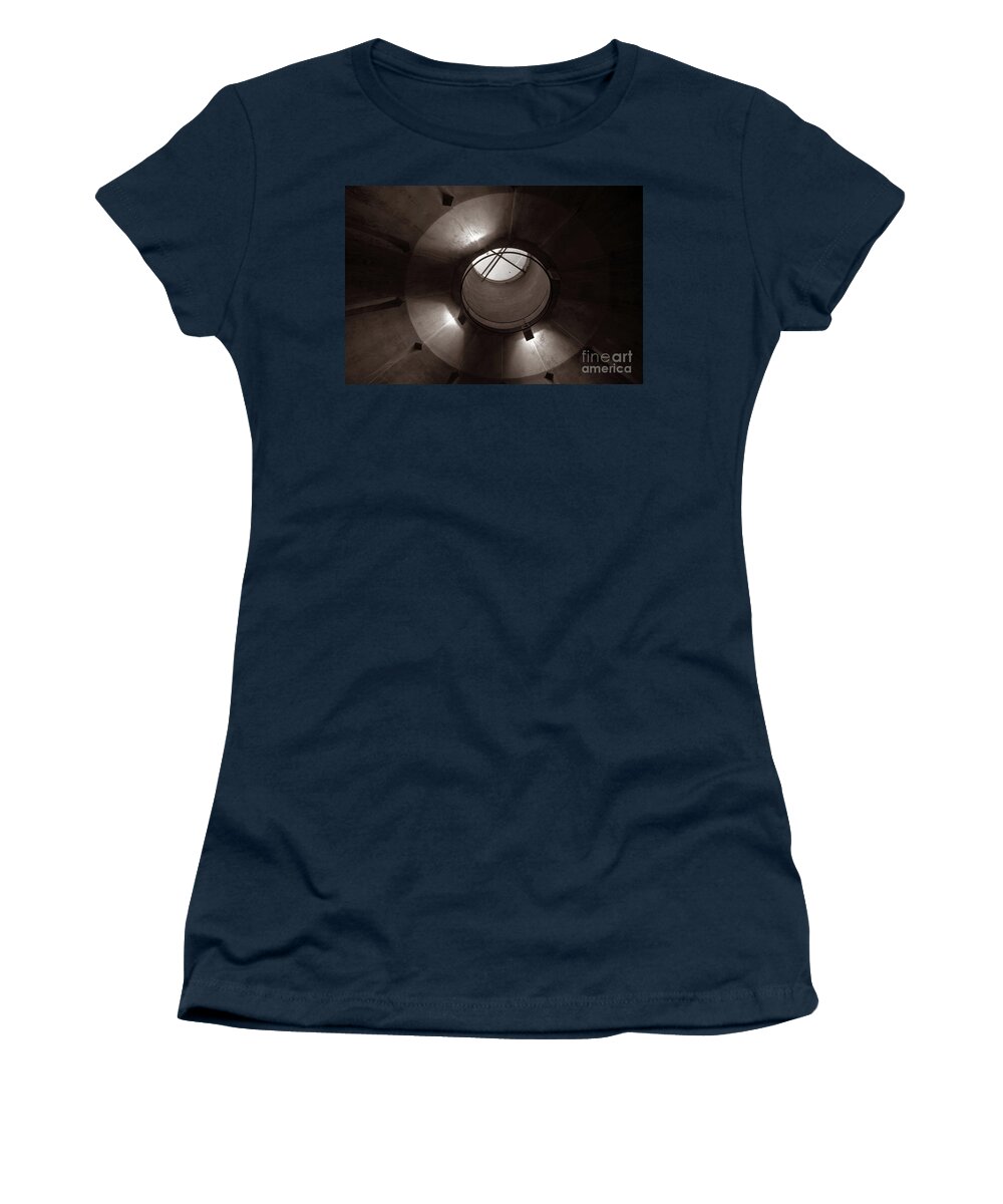 Poetry Of Light Women's T-Shirt featuring the photograph POETRY of LIGHT by Silva Wischeropp