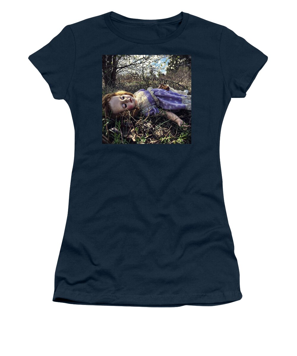 Vintage Women's T-Shirt featuring the photograph Poison Apple by Subject Dolly