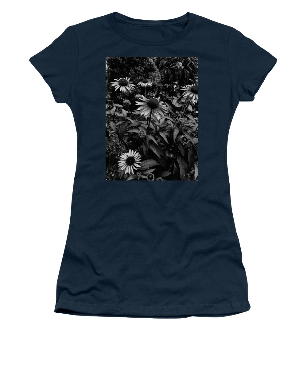 Black And White Photography Women's T-Shirt featuring the photograph Prosperity by Frank J Casella