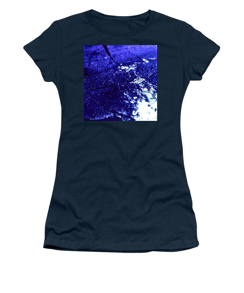Rain Women's T-Shirt featuring the photograph Purple Rain by Diamante Lavendar