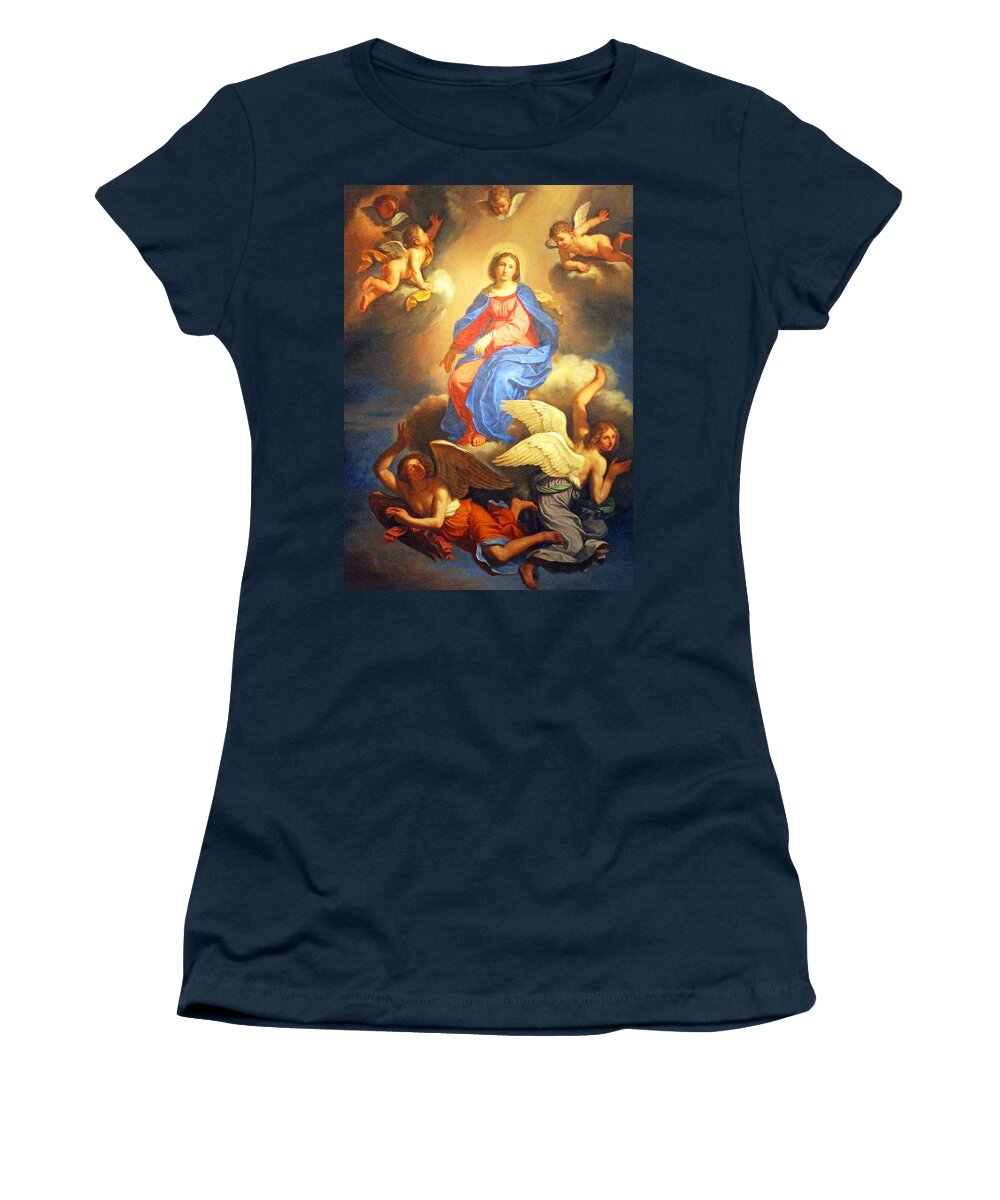 Religious Women's T-Shirt featuring the photograph Raising Hands to Heaven by Munir Alawi