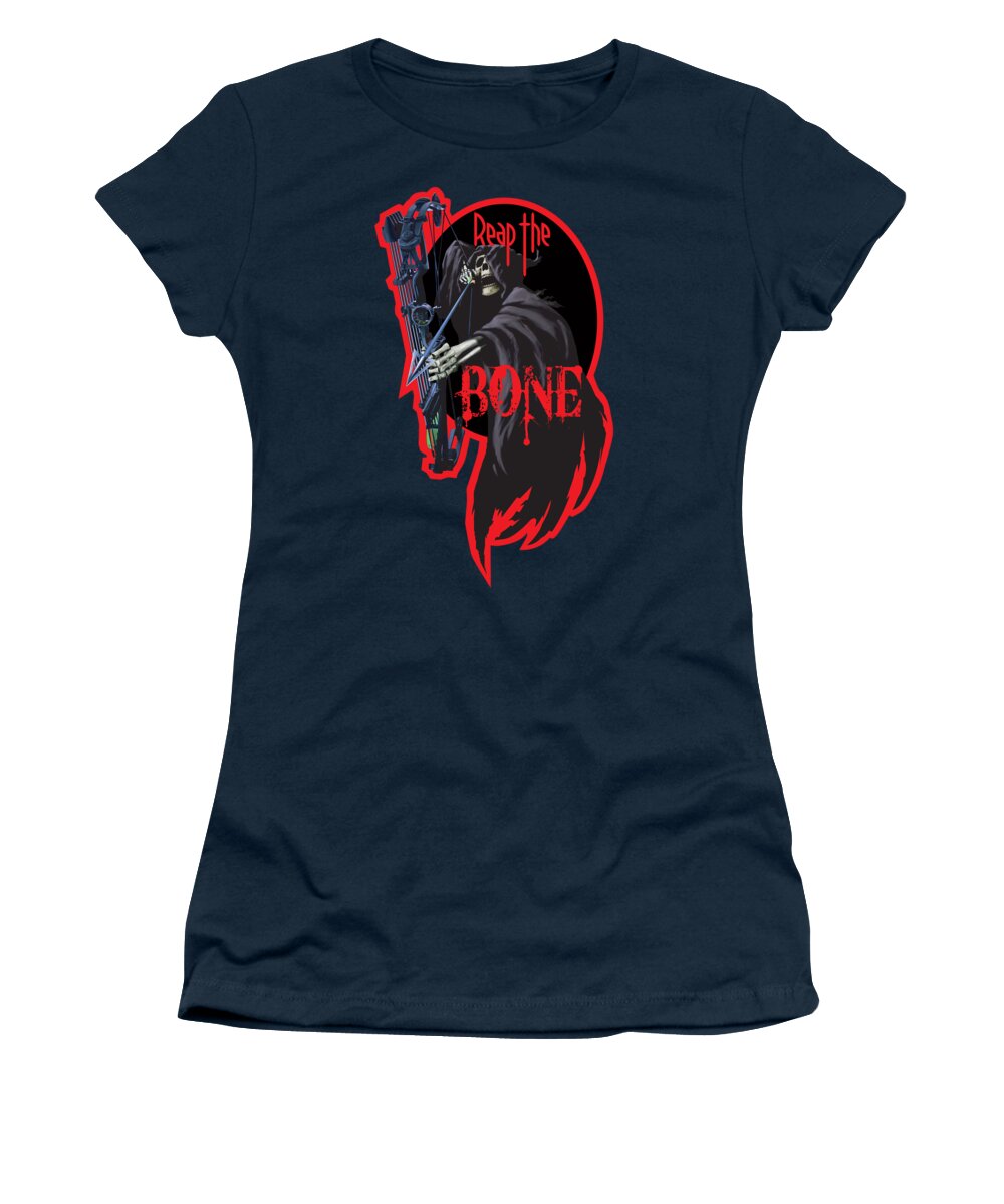 Reaper Women's T-Shirt featuring the painting Reaper Archer by Robert Corsetti