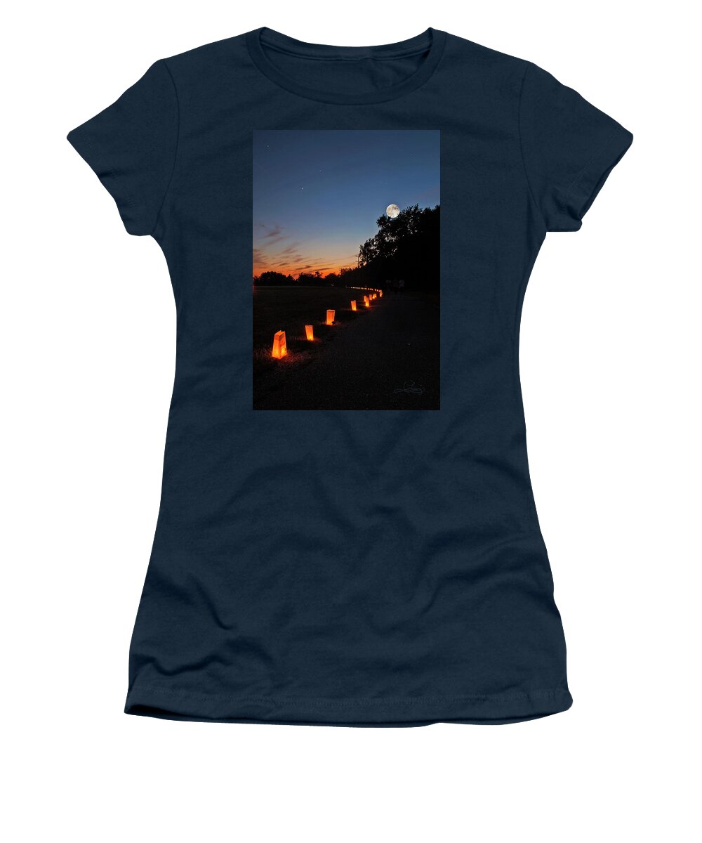 Michigan Women's T-Shirt featuring the photograph In Remembrance by Jill Love