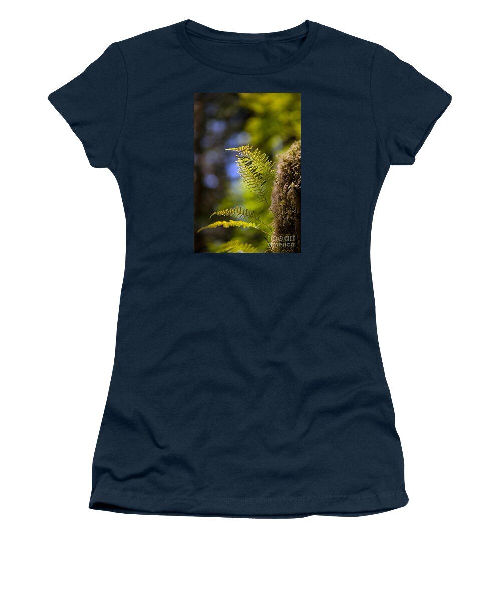 Fern Women's T-Shirt featuring the photograph Renewal Ferns by Mike Reid