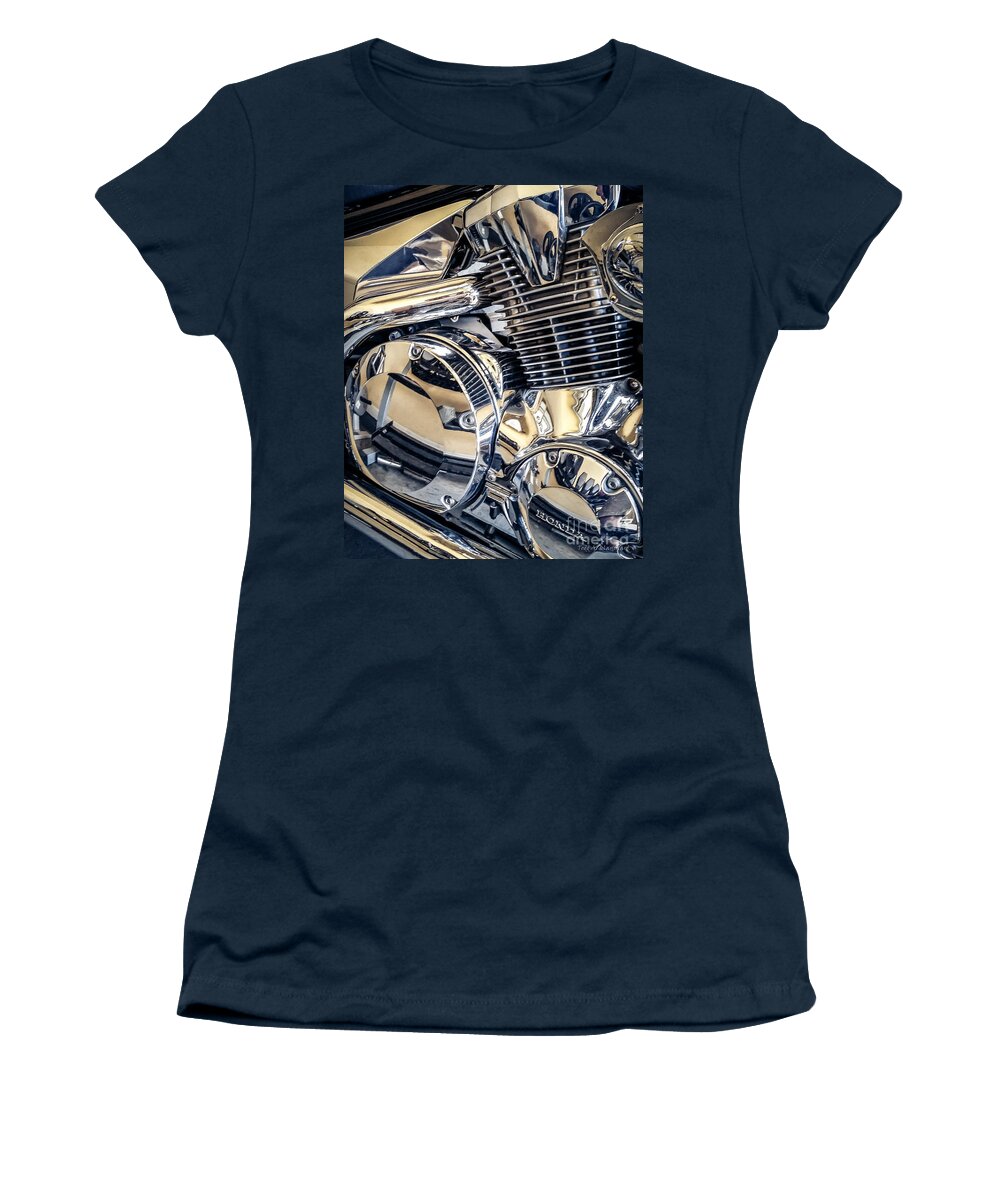 Abstract Women's T-Shirt featuring the photograph Revved by Todd Blanchard
