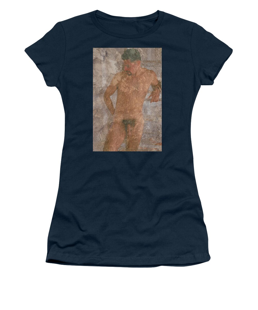 Male Women's T-Shirt featuring the photograph Rudy G. 9-1 by Andy Shomock