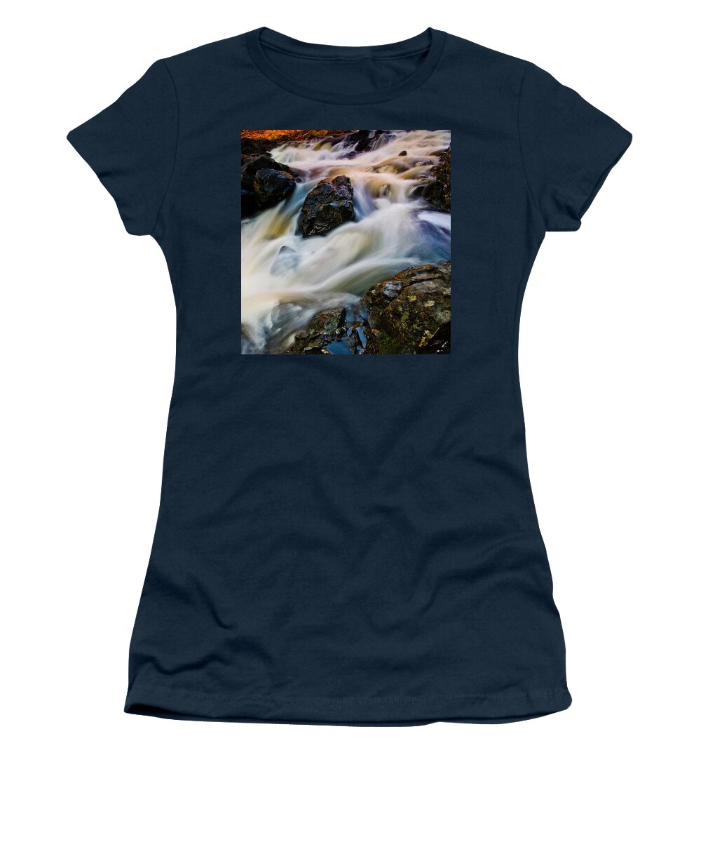 Troy Women's T-Shirt featuring the photograph River Dance by Neil Shapiro