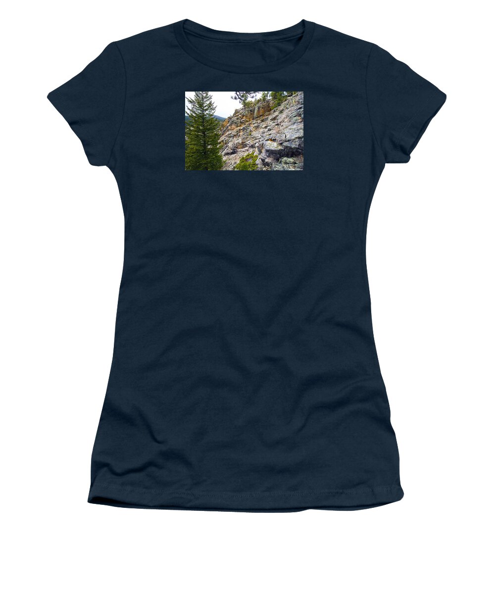 Rockies Women's T-Shirt featuring the photograph Rocky Mountain Colors by Tyler Adams