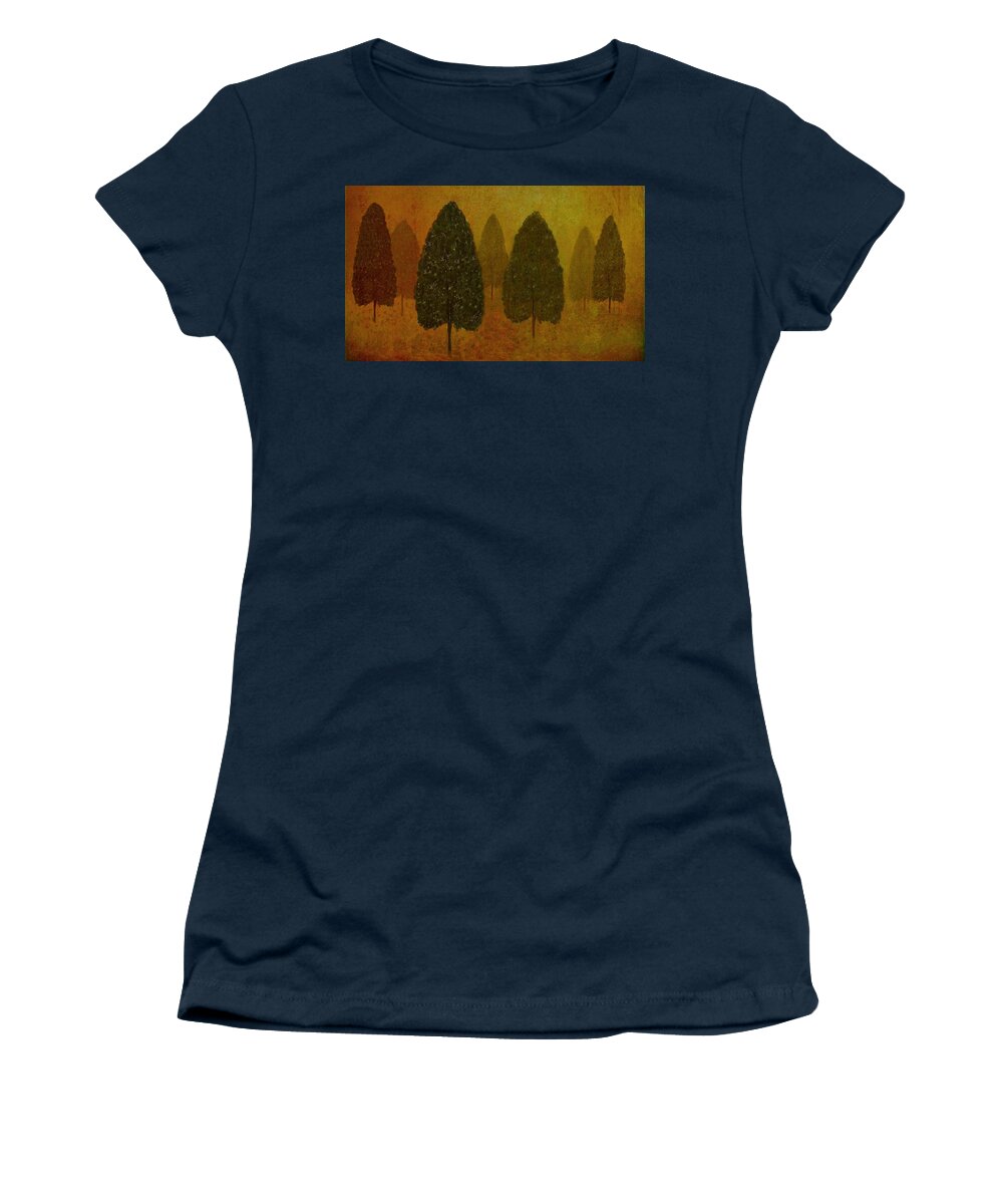 Tree Women's T-Shirt featuring the photograph September Trees by David Dehner