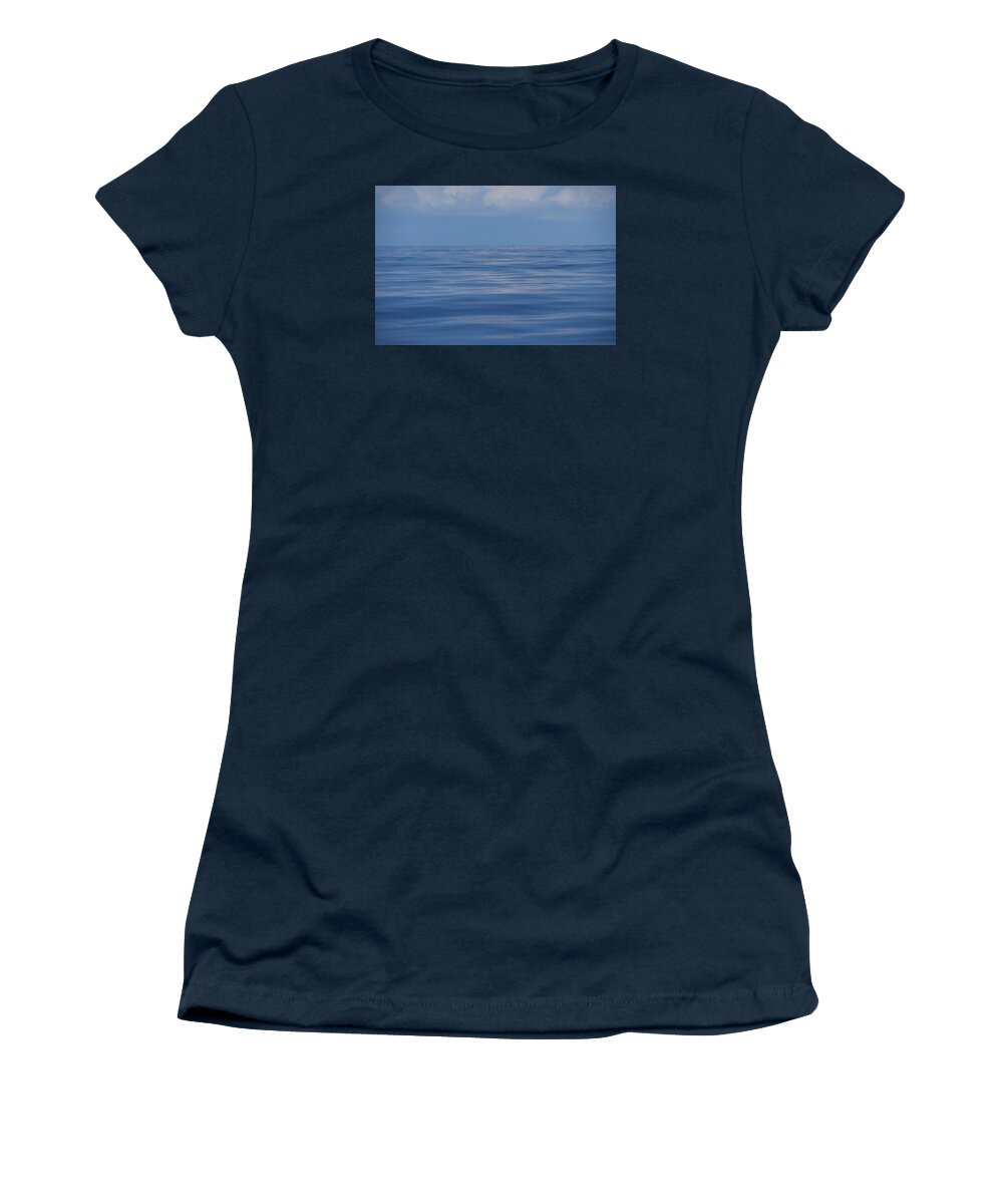 Pacific Women's T-Shirt featuring the photograph Serene Pacific by Jennifer Ancker