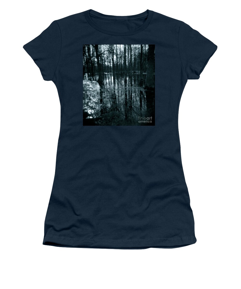 Landscape Women's T-Shirt featuring the photograph Series Wood and Water 7 by RicharD Murphy