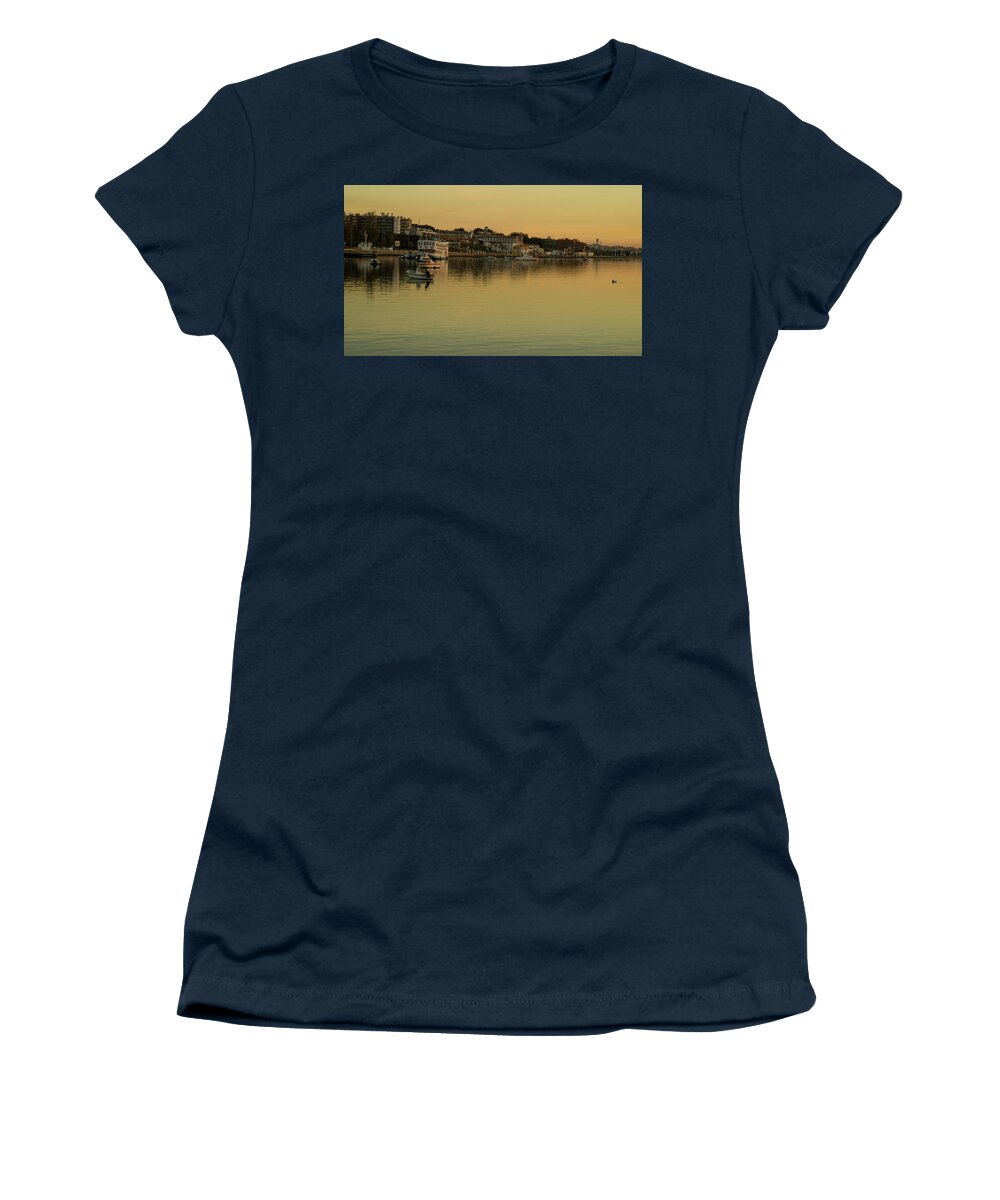 Landscape Women's T-Shirt featuring the photograph Set a Sail by Antonio Rei