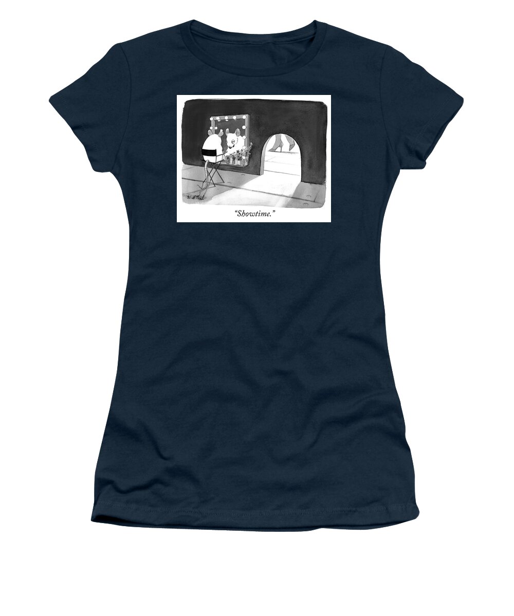 showtime.� Women's T-Shirt featuring the photograph Showtime by Will McPhail