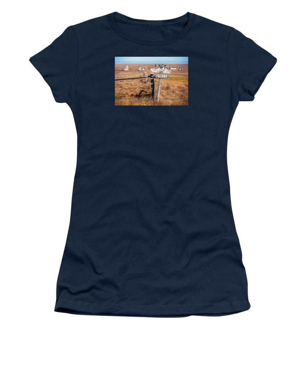 Sign Women's T-Shirt featuring the photograph Sign Post by Todd Klassy