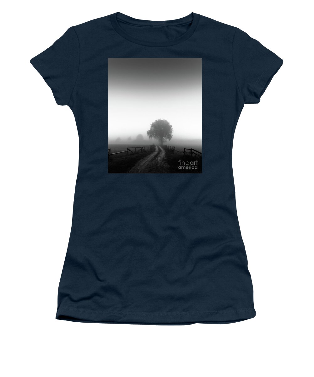 Tree Women's T-Shirt featuring the photograph Silent Morning by Franziskus Pfleghart