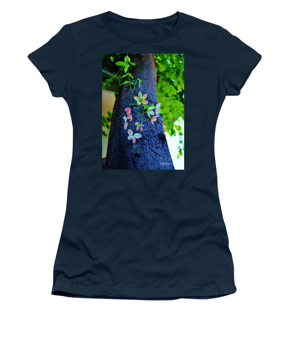 Flowers Women's T-Shirt featuring the photograph Small Surprise by Craig Wood