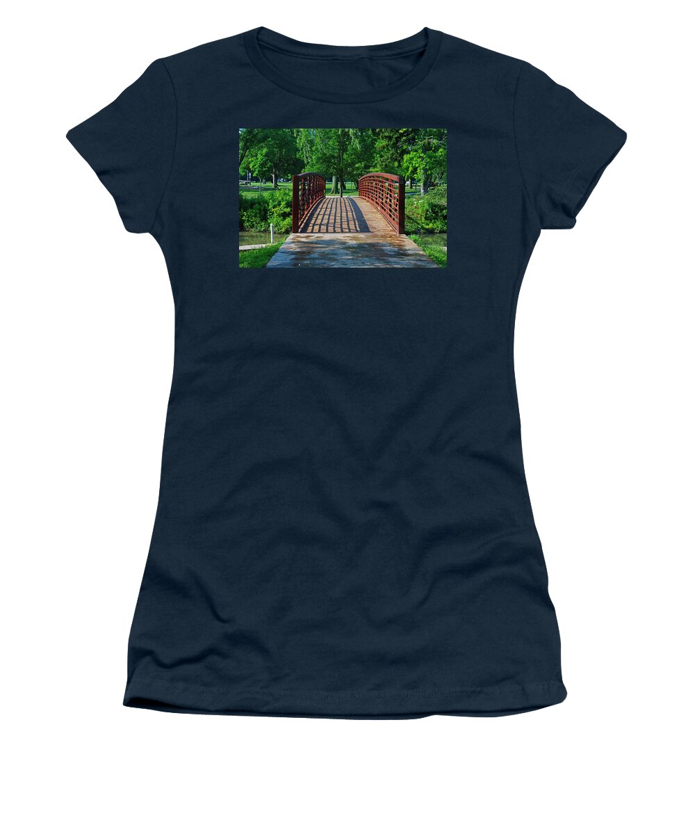 Side Cut Women's T-Shirt featuring the photograph So Far Away by Michiale Schneider