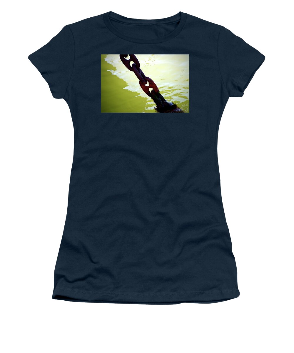Newel Hunter Women's T-Shirt featuring the photograph Solid 2 by Newel Hunter