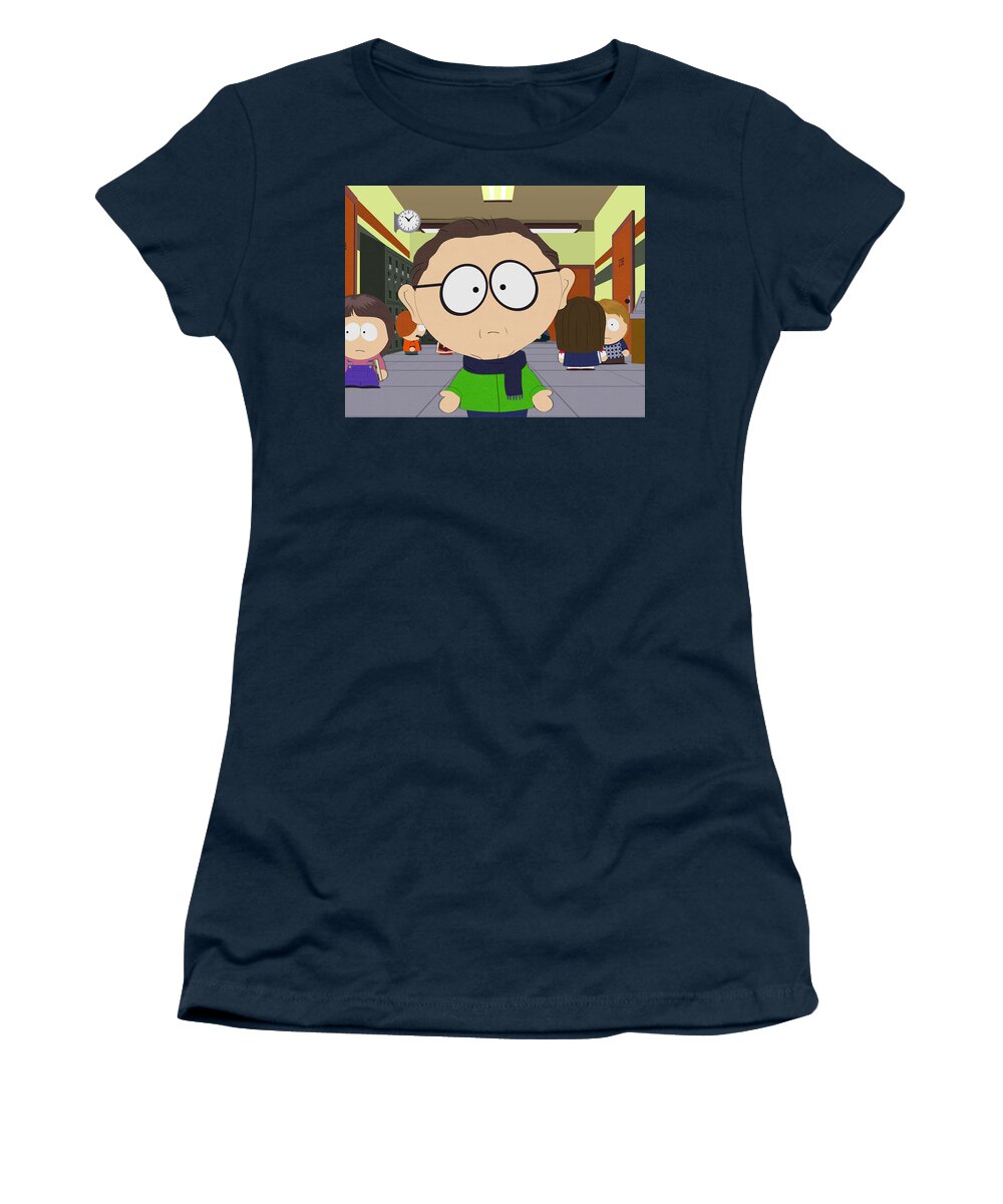 South Park Women's T-Shirt featuring the digital art South Park by Super Lovely