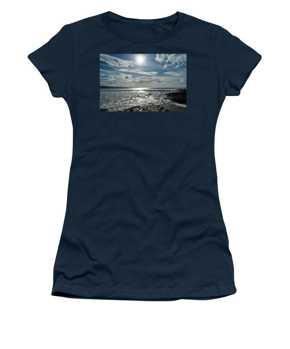 Sun Women's T-Shirt featuring the photograph Spanish Point by Joe Ormonde
