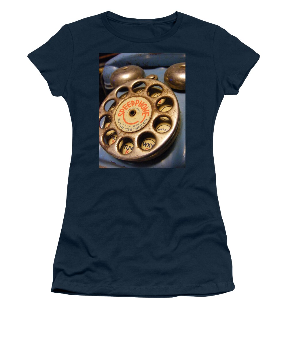Phone Women's T-Shirt featuring the photograph Speed Phone by Edward Smith