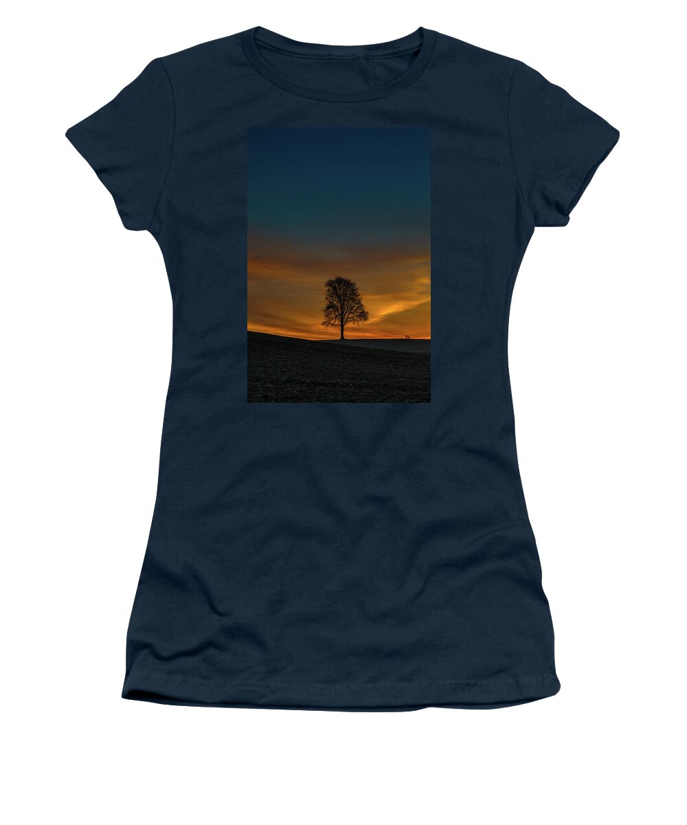 Sunrise Women's T-Shirt featuring the photograph Spring Morning Show by Joe Holley