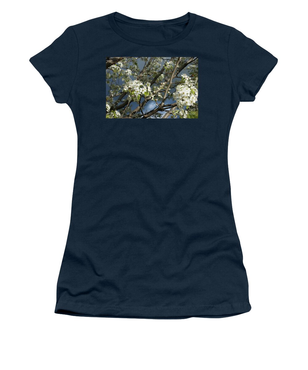 Blossoms Women's T-Shirt featuring the photograph Spring Storm by Christine Jepsen