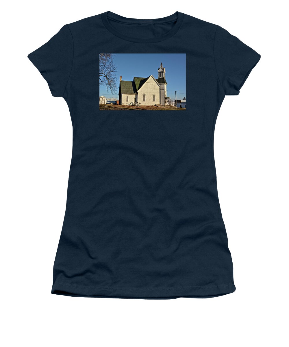 Church Women's T-Shirt featuring the photograph St Anthony Church 3 by Bonfire Photography