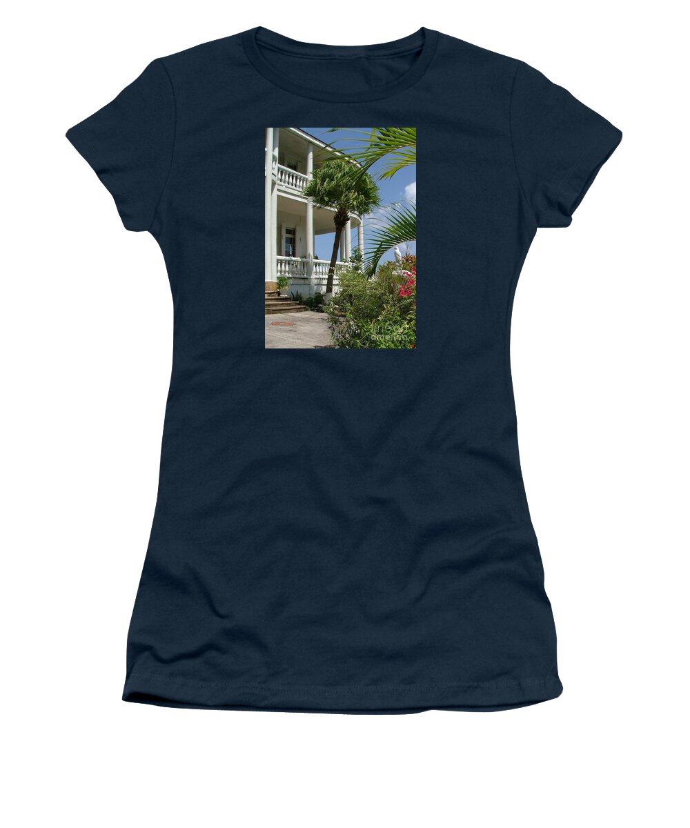 St Lucia Women's T-Shirt featuring the photograph St Lucia Overlook by Neil Zimmerman