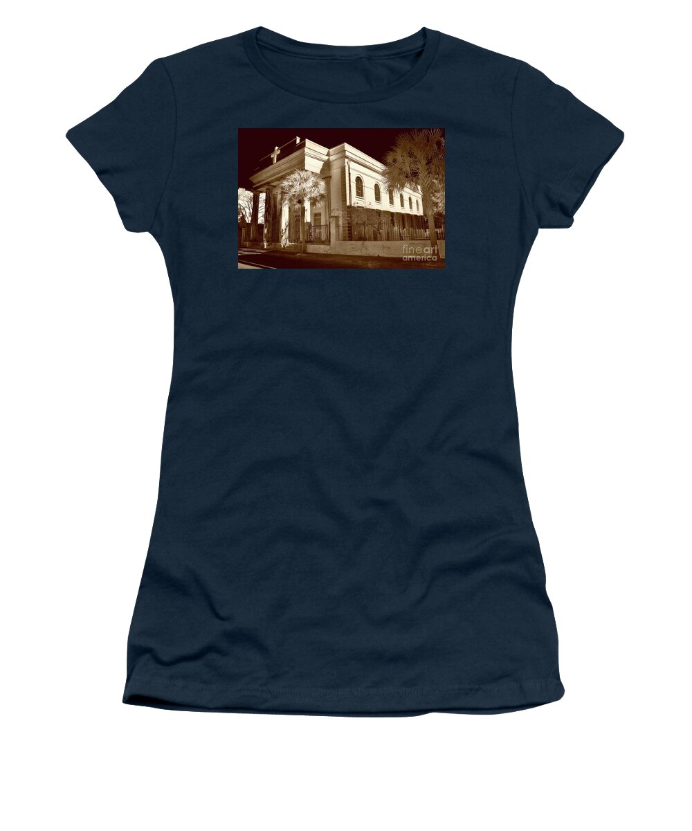 Scenic Tours Women's T-Shirt featuring the photograph St. Marys, Sc by Skip Willits