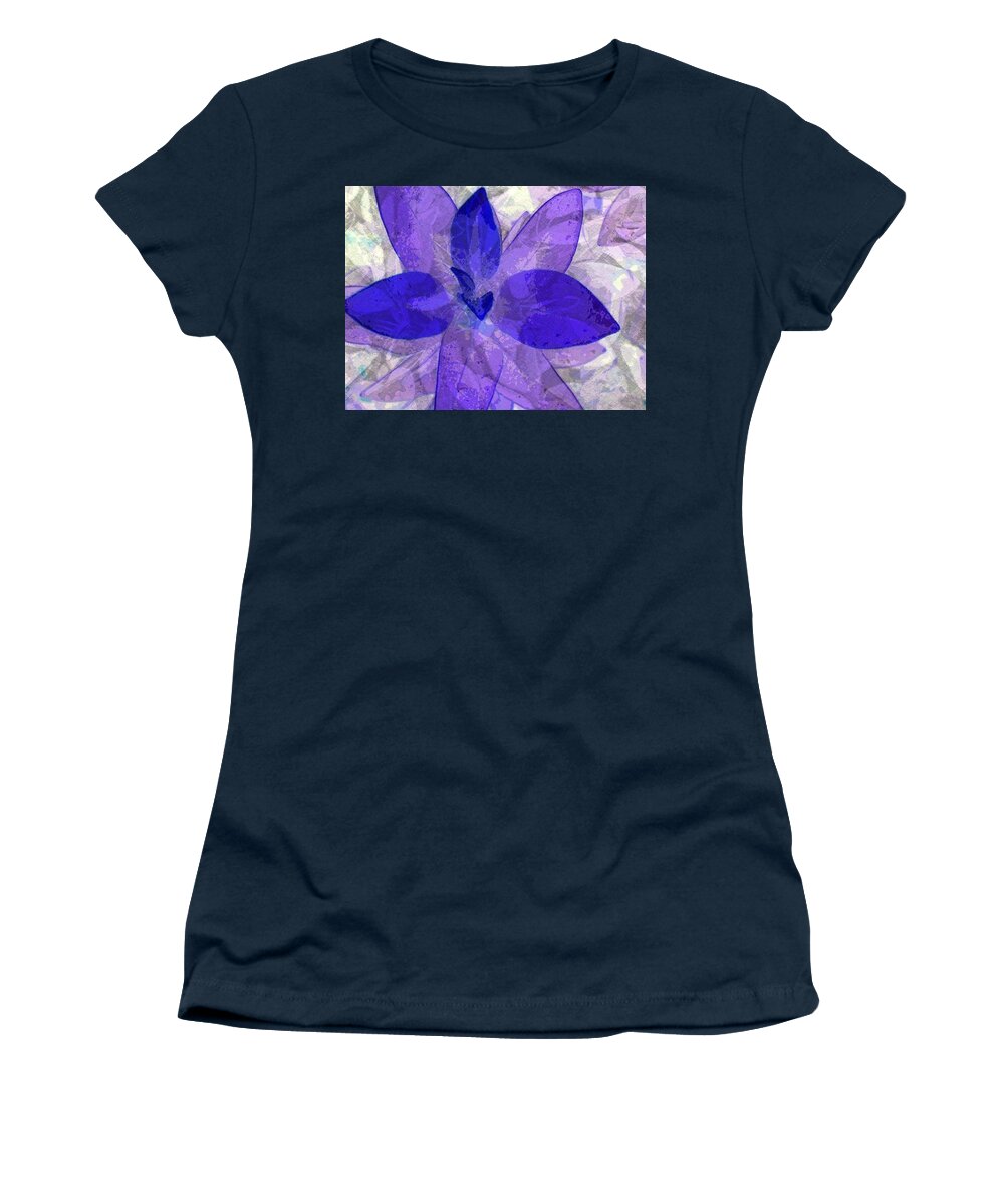 Flower Women's T-Shirt featuring the photograph Stare Here Awhile by Andy Rhodes