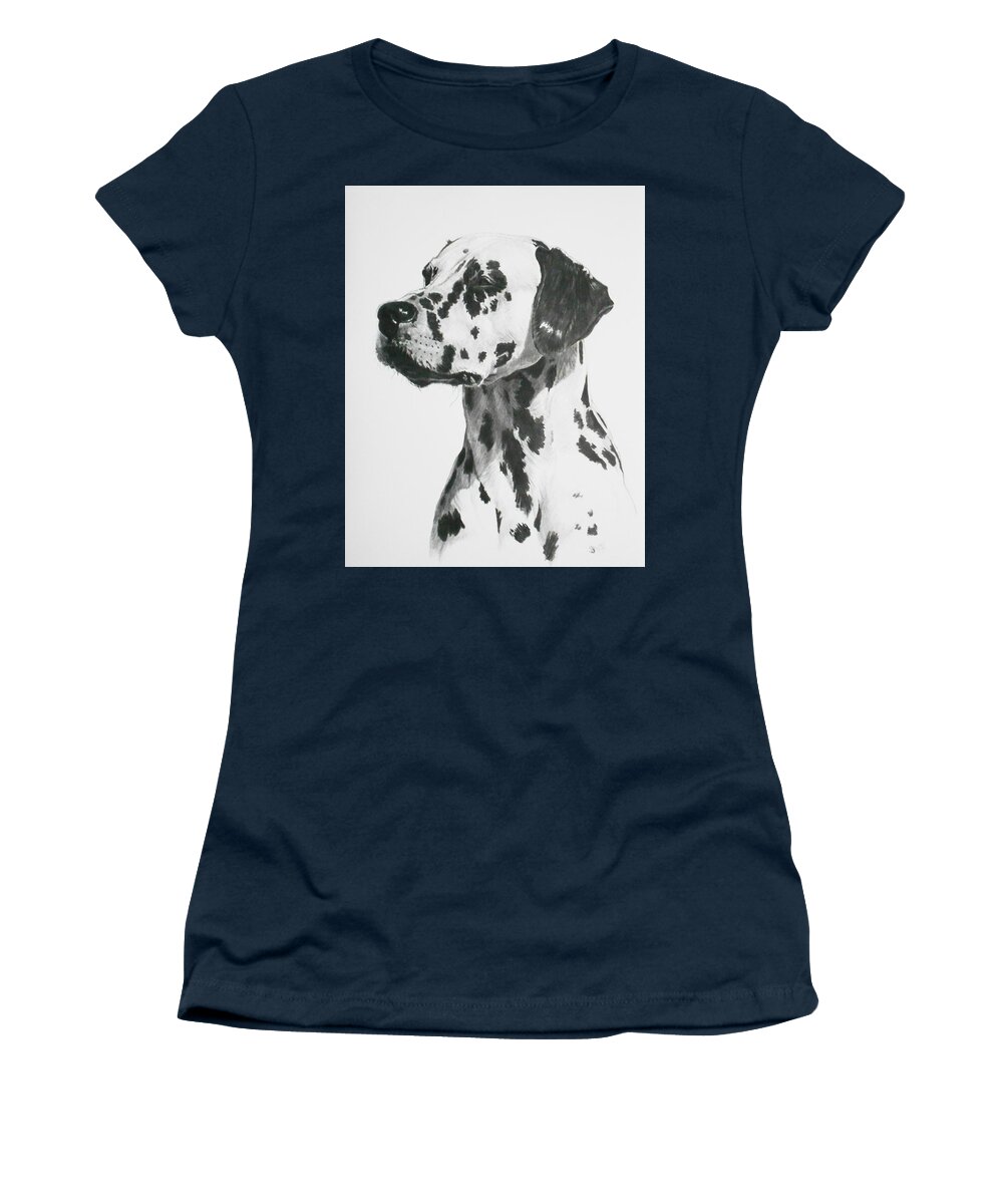 Non-sporting Women's T-Shirt featuring the drawing Stylish by Barbara Keith