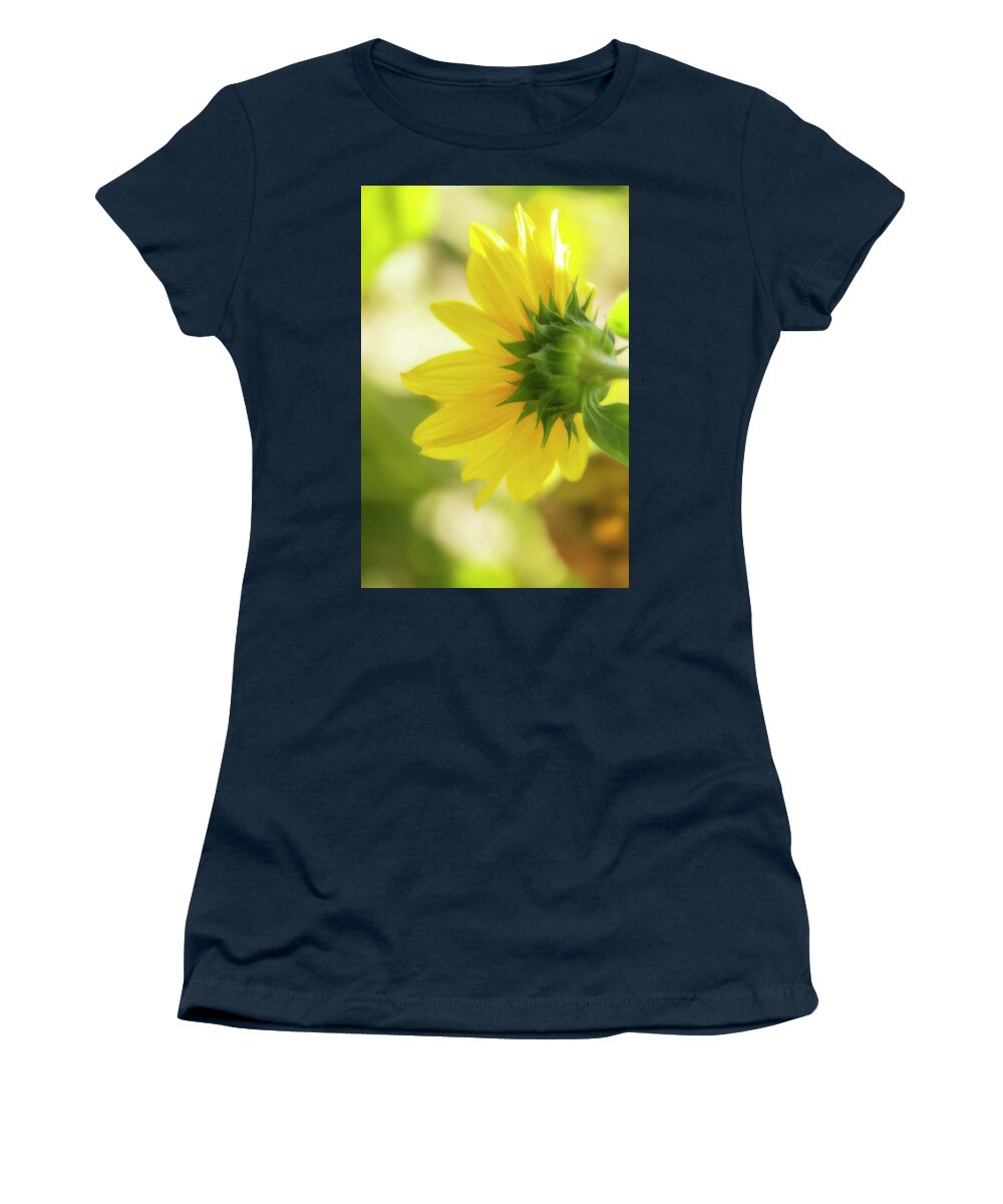 Sunflower Women's T-Shirt featuring the digital art Sunflower Sweet by Terry Davis