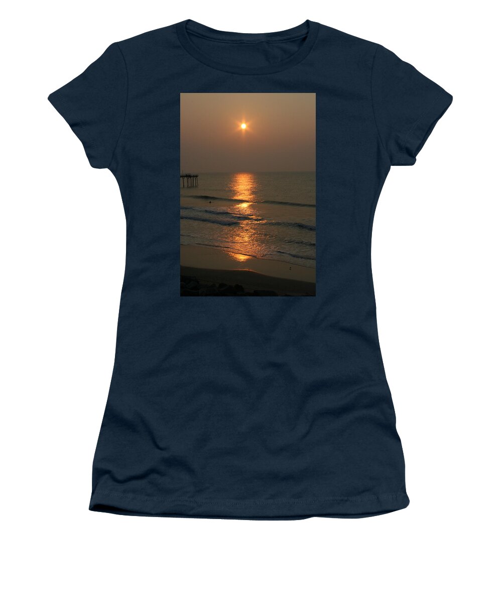 Sunset Women's T-Shirt featuring the photograph Sunshine by Julie Lueders 