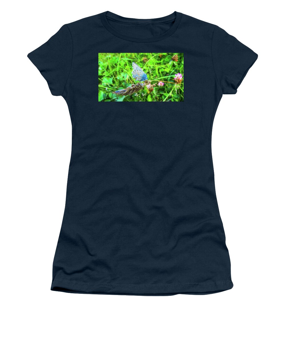 Butterfly Women's T-Shirt featuring the photograph Sweet Butterfly by Cesar Vieira