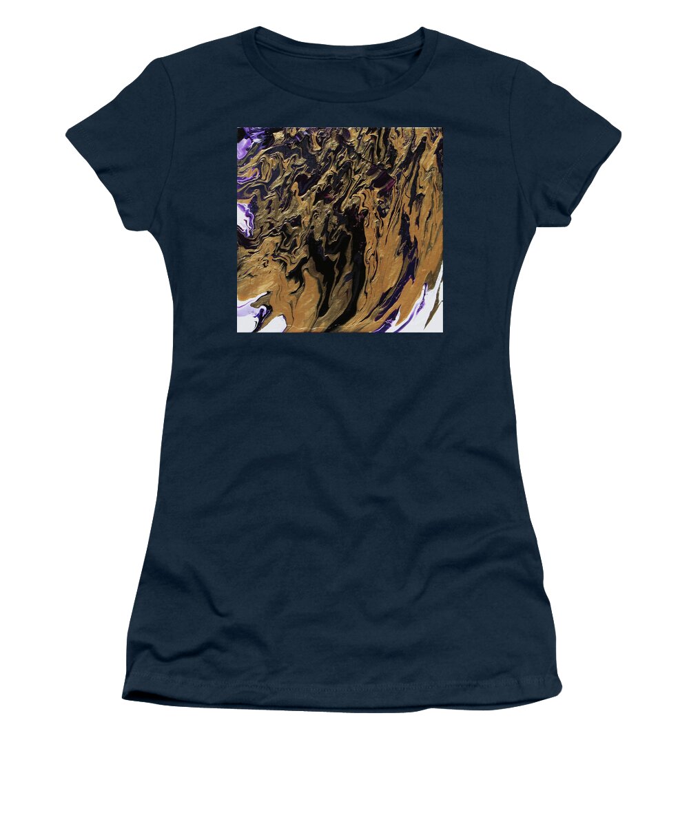 Fusionart Women's T-Shirt featuring the painting Symbolic by Ralph White