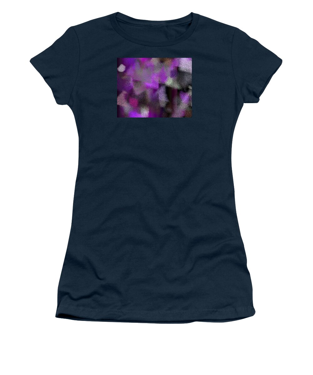 Abstract Women's T-Shirt featuring the digital art T.1.1325.83.5x4.5120x4096 by Gareth Lewis