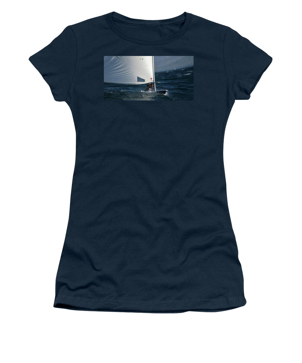 Laser Women's T-Shirt featuring the photograph Tahoe Extreme 2 by Steven Lapkin
