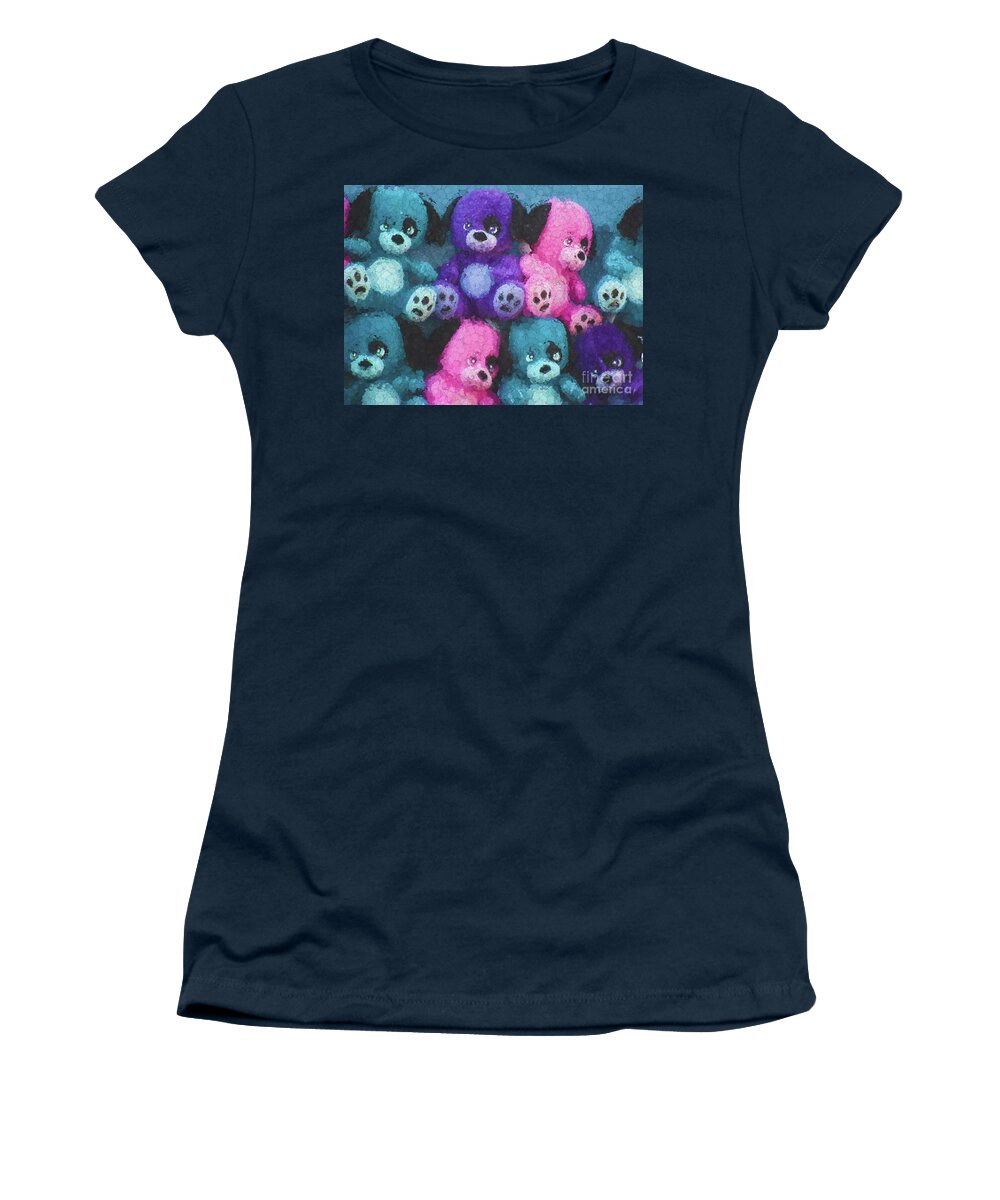 Stuffed Animal Women's T-Shirt featuring the photograph Take Me Home by Jim And Emily Bush