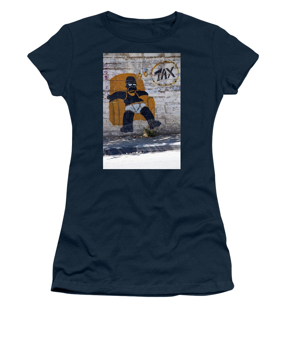 Homer Women's T-Shirt featuring the photograph Tax by Munir Alawi