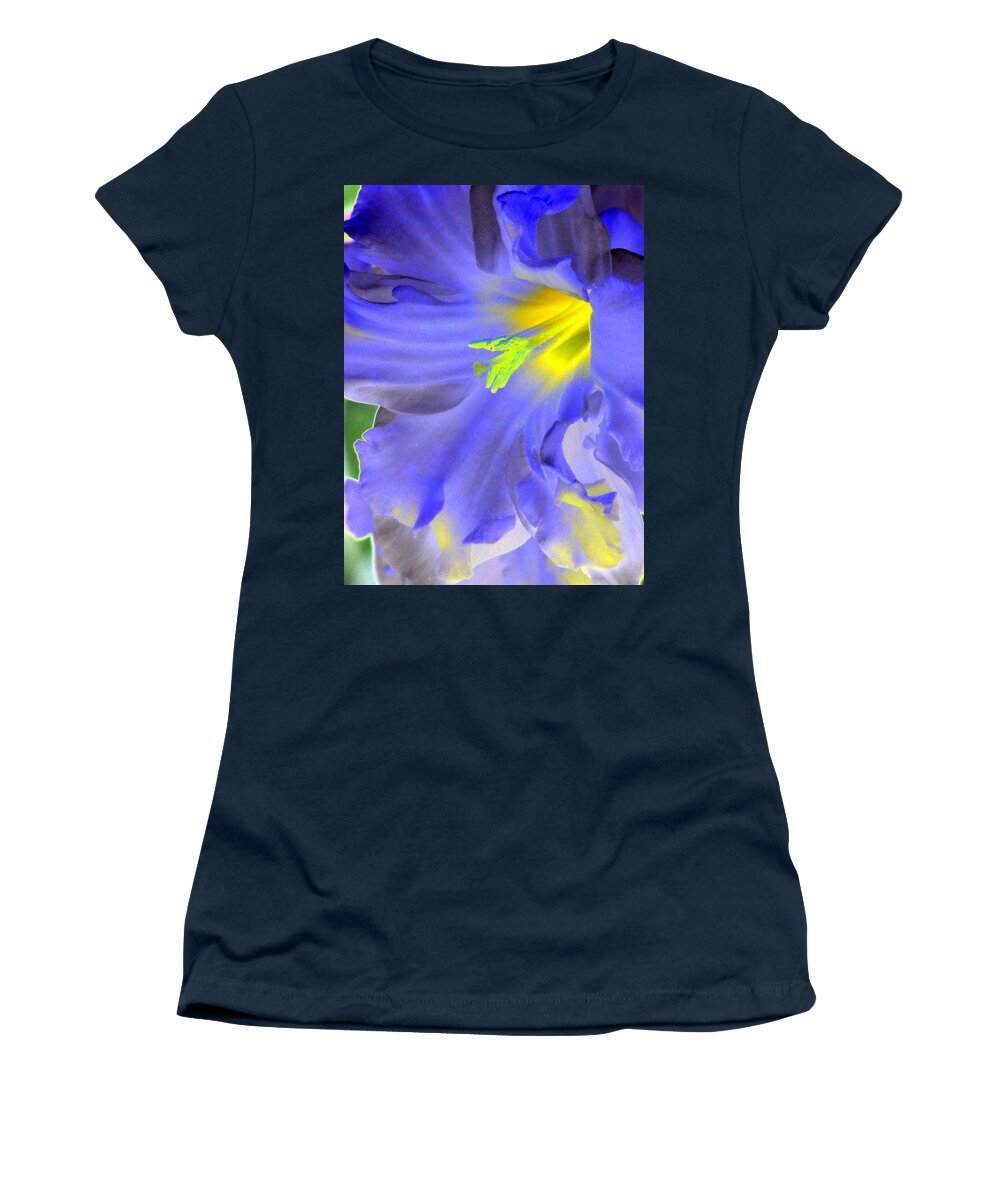 Tulip Women's T-Shirt featuring the photograph Texas Blooms - Macro - PhotoPower 3278 by Pamela Critchlow