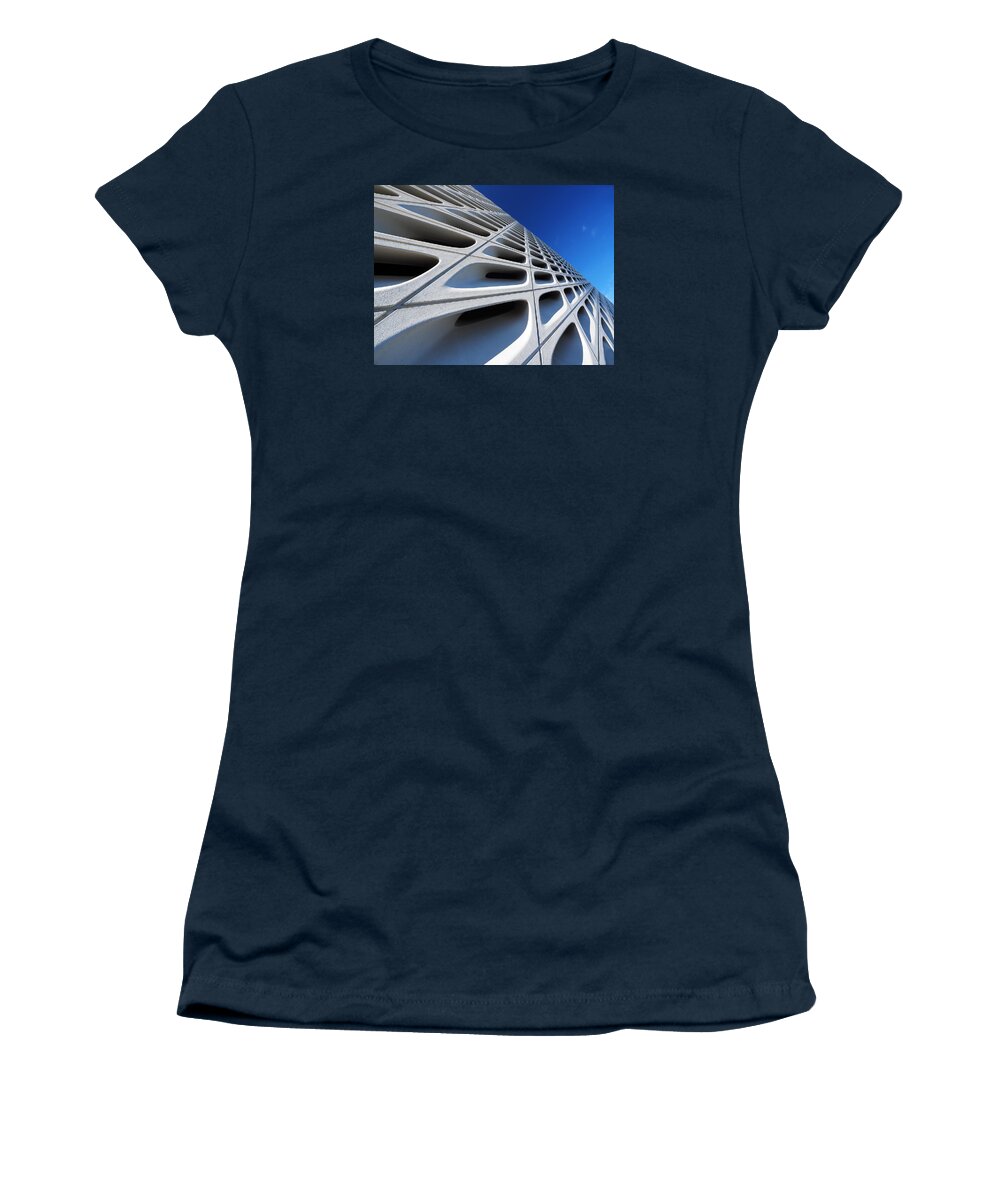 Los Angeles Women's T-Shirt featuring the photograph The Broad by Joe Schofield